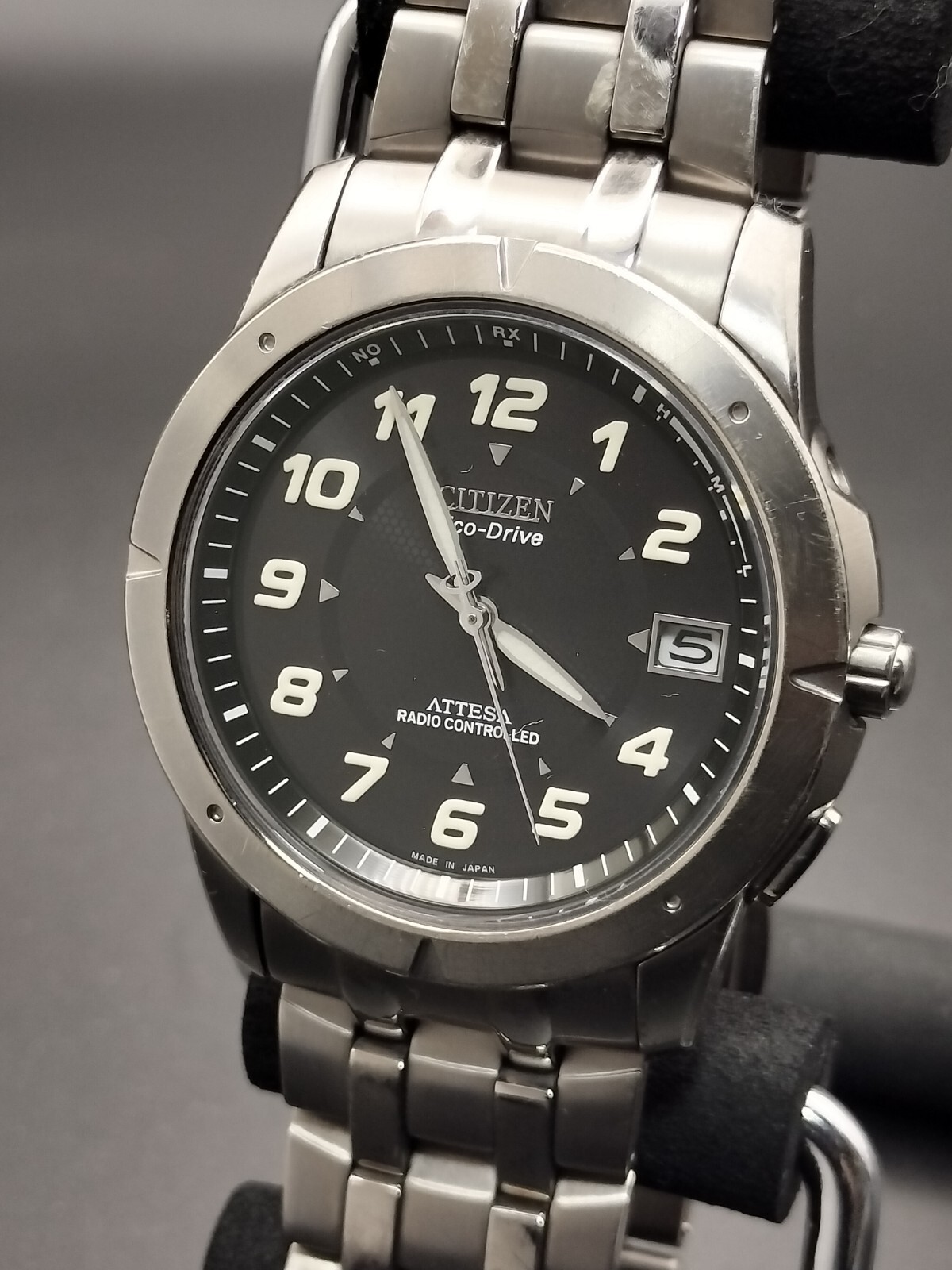シチズン CITIZEN ATTESA H110-T016294 Citizen Attesa H110-T016294 Eco Drive Titanium Mens Watch