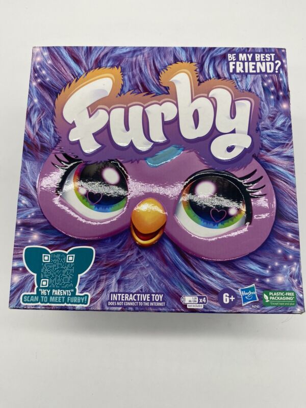 Furby Purple Interactive Plush Toy PRE OWNED