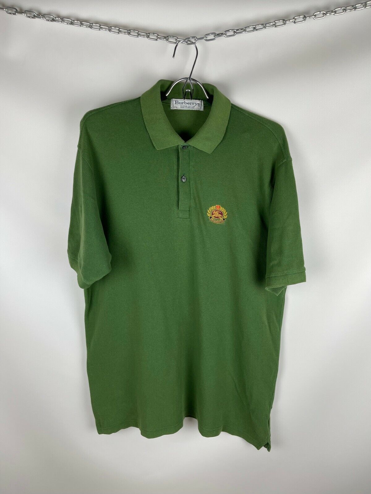 Burberrys vintage logo made in England polo shirt | eBay Burberrys vintage logo made in England polo shirt | eBay