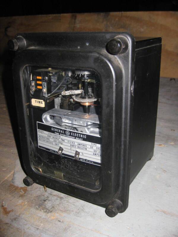 GE 12IAC53A801A Time Overcurrent Relay Very Inverse 0.5-4 Amp General Electric
