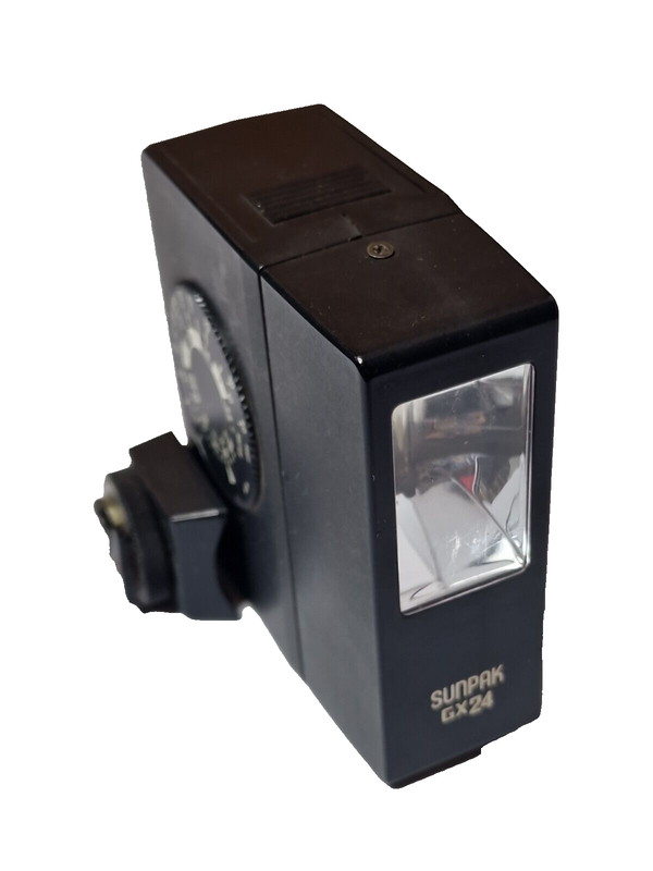 Vintage Sunpak Gx24 Flash Unit 12601468 Made In Japan PiÃ¨Ces DÃ©TachÃ©Es Non...