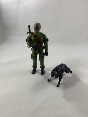 Snake Eyes Jungle Strike Black Major Custom GI Joe 1985 Vintage Style