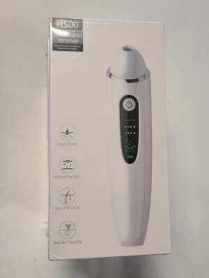 H500 BLACKHEAD REMOVER Pore Vacuum WiFi Camera and Tool Kit Rechargeable NIB