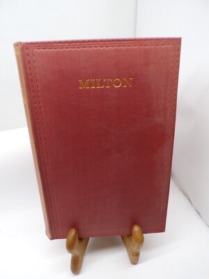 The Poetical Works of John Milton Oxford Edition Poetry HC 1916