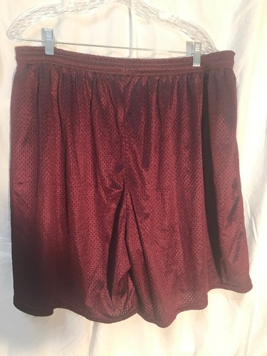Mens Gator Gym Basketball Shorts Maroon  2XL Football Players Locker Find MSU