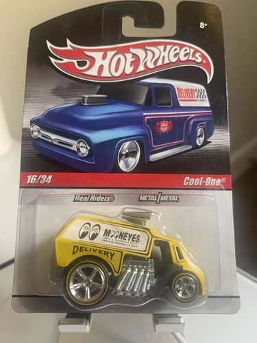 Hot Wheels Slick Rides Delivery Cool-One MOONEYES 1:64 16/34