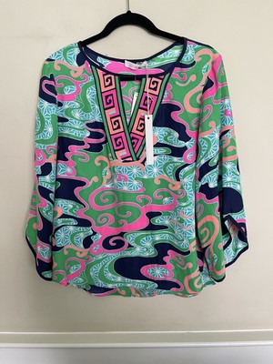 Alice Trixie silk blouse Sz Small NWT 