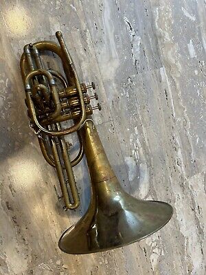VINCENT BACH MERCEDES  Brass Marching   Mellophone    MADE IN THE USA