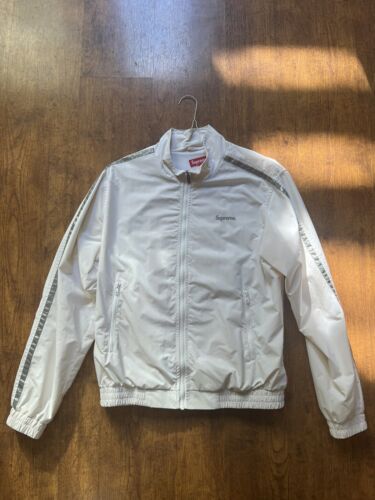 Supreme 3M Reflective Stripe Track Jacket size medium | eBay Supreme 3M Reflective Stripe Track Jacket size medium | eBay