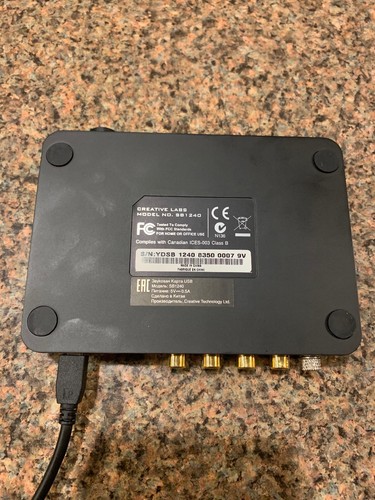 Creative Sound Blaster X-Fi USB 2.0 (70SB124000001) Sound Card