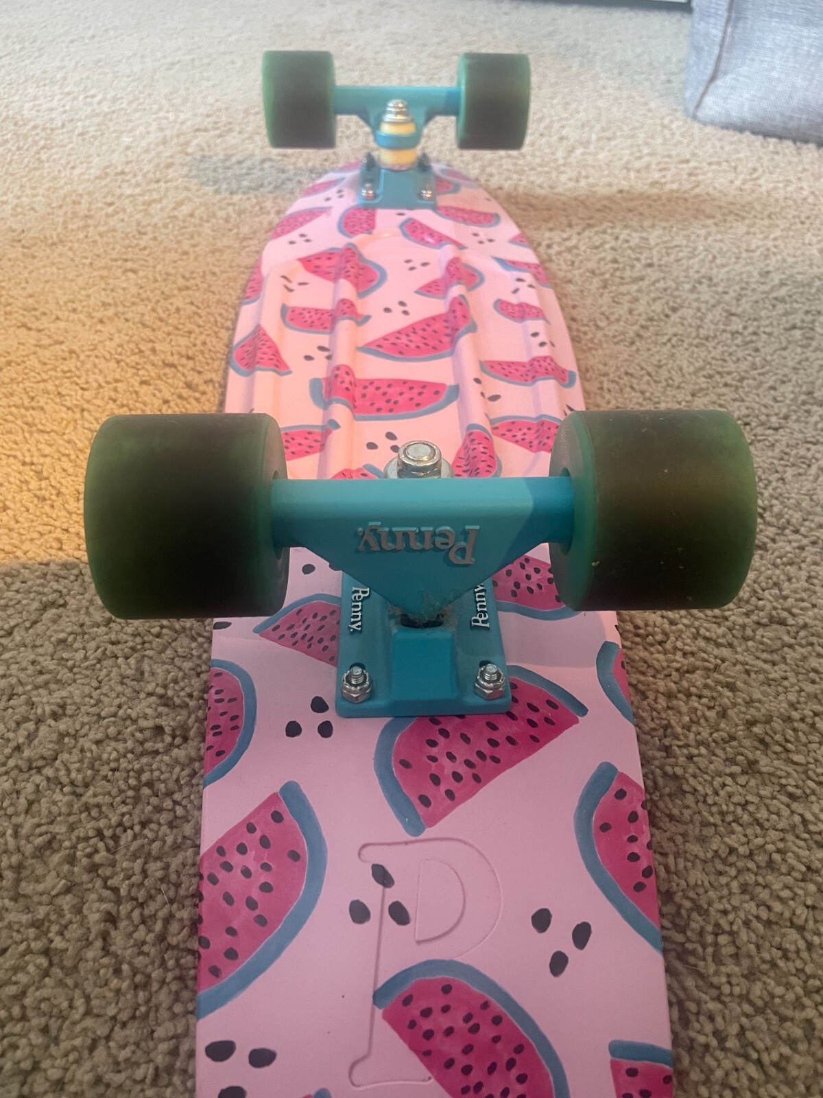 Rare Penny Board Original Melon Mania Watermelon 22" Cruiser Complete Skateboard