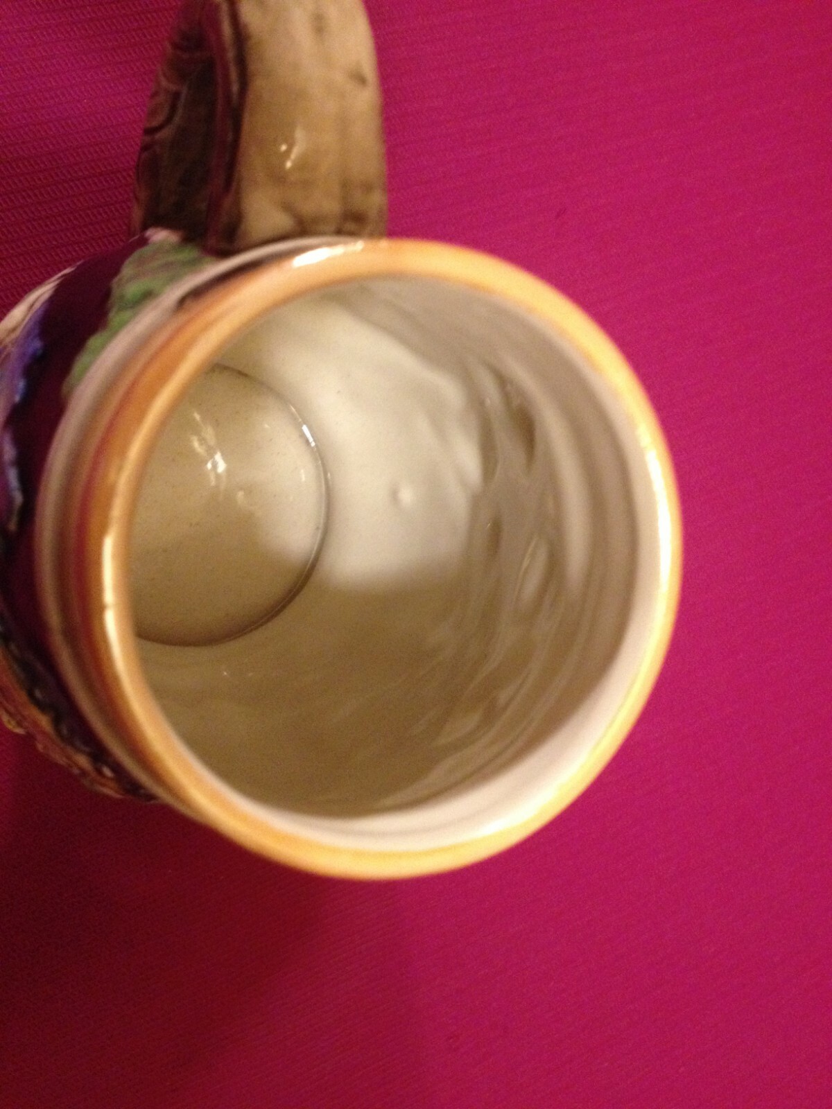 Vintage 1970s Hand-Painted Ceramic 5½