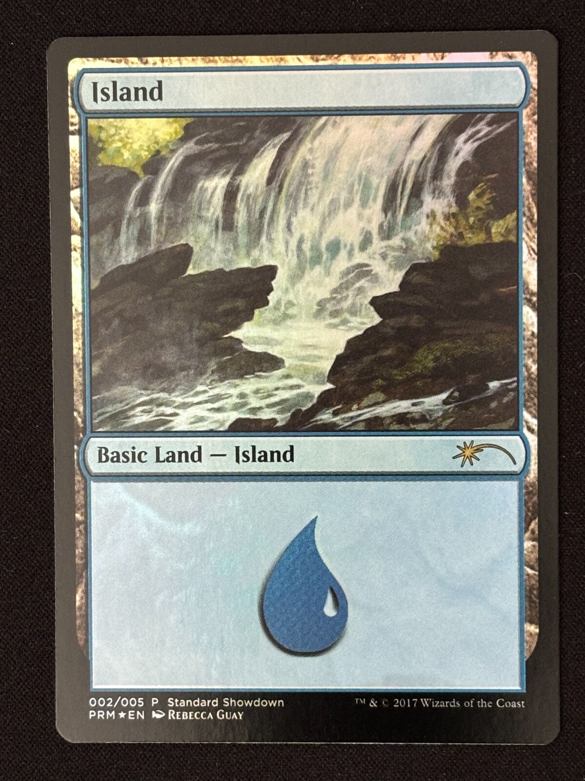 1x MTG Island (Rebecca Guay, Foil) - Standard Showdown