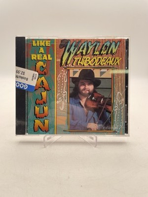 Like a Real Cajun by Waylon Thibodeaux CD 1995 Mardi Gras Records  Zydeco Blues