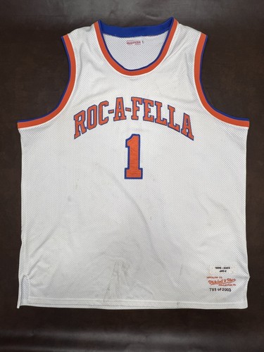Jay-Z / Roc-A-Fella VTG Mitchell & Ness Sewn Jersey, Size 60