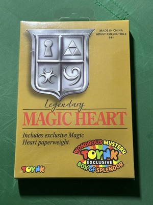 Legend of Zelda 8-Bit Heart Paperweight
