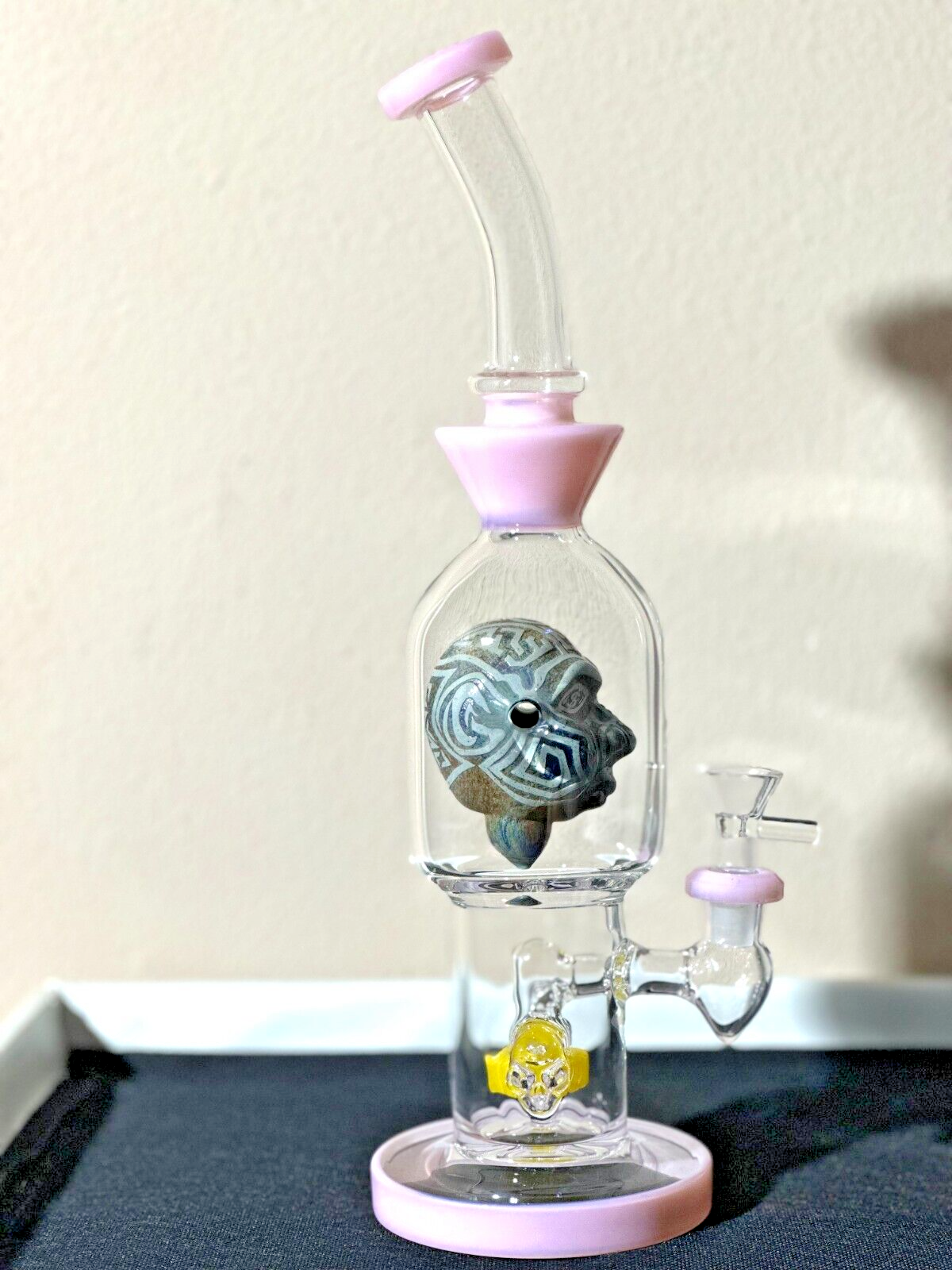 13.5"  Bong ALIEN Glass Water Pipe MONSTER USA