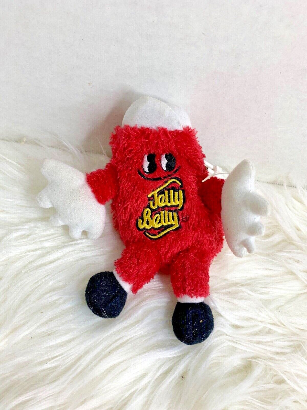 Jelly Belly Bean Bag Plush Keychain Red 2009 7.5 in Tall Stuff...