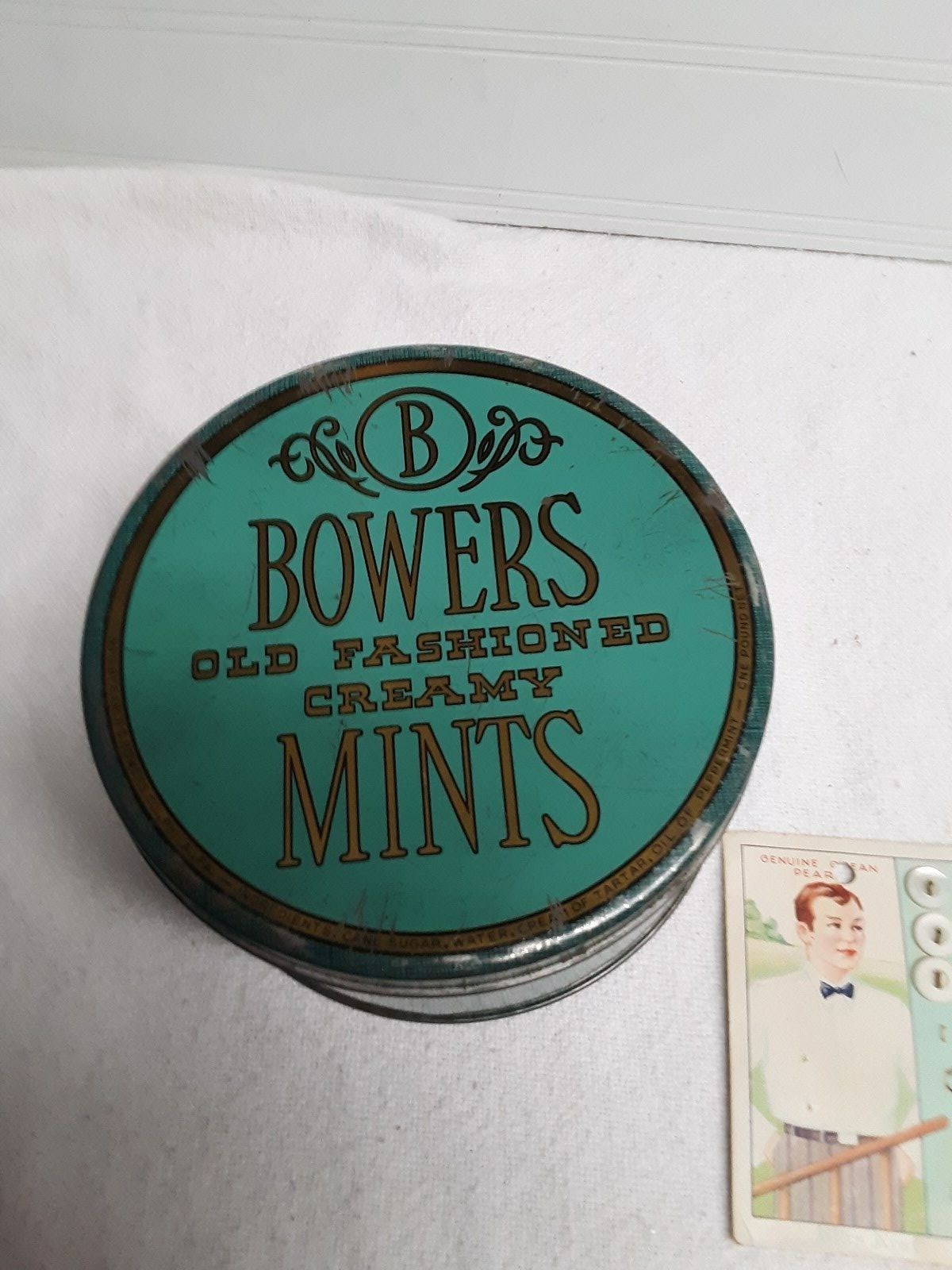 VINTAGE BUTTONS,VINTAGE TIN FULL