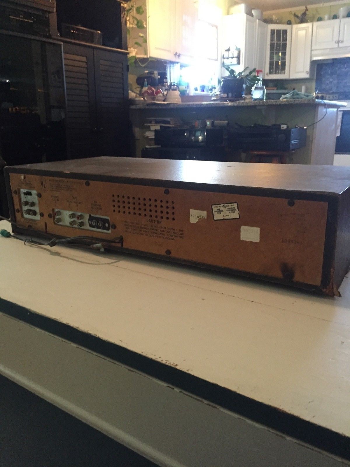 Zenith Solid State Twin Plus Matrix AM FM Radio with 8 Track