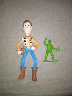 Toy Story Woody , Army Man Action Figure Mattel 7"