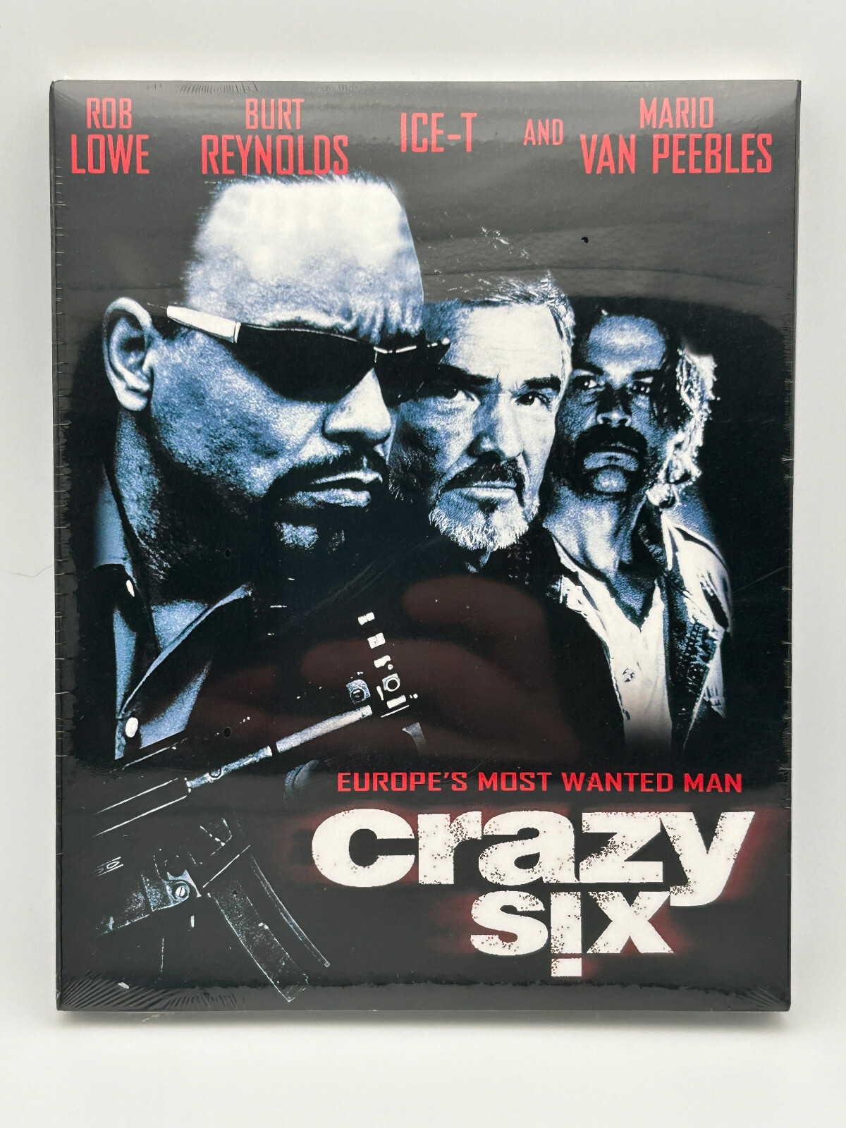 Crazy Six (1997) Blu-ray w/ Slipcover Rob Lowe Burt Reynolds Ice-T Action NEW Crazy Six (1997) Blu-ray w/ Slipcover Rob Lowe Burt Reynolds Ice-T Action NEW