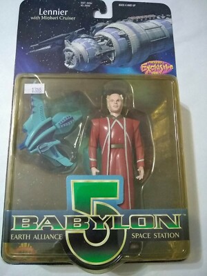 Babylon 5 - Lennier w/ Minbari Cruiser Action Figure 1997