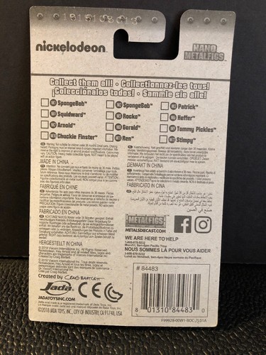 2018 Nano Metalfigs “Gerald” Hey Arnold (NEW)