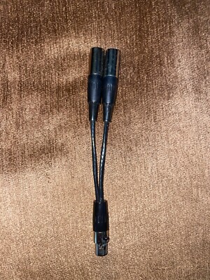 Dual-microphone Splitter Adapter for Shure Wireless Systems / Y Shure