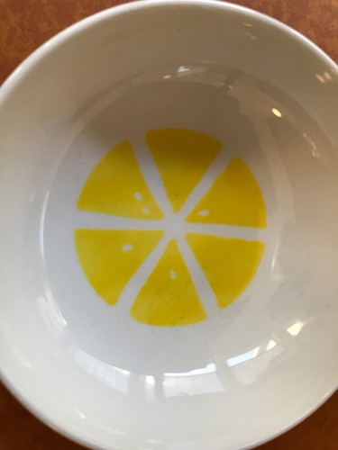 KATE SPADE SET OF 2 LENOX LEMON LITTLE BOWLS  - NWT
