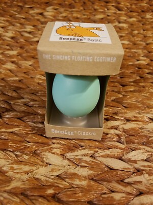 Beepegg Basic Egg Timer Cook Perfect Soft Medium Or Hard Boiled Eggs Turquoise 