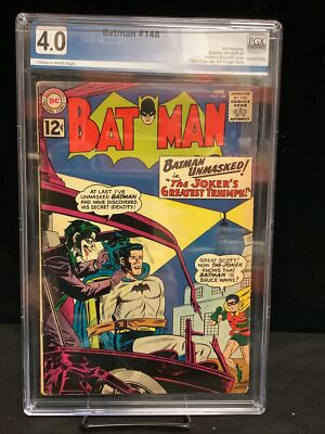 Batman #148 Joker Cover And App 1962 Graded 4.0