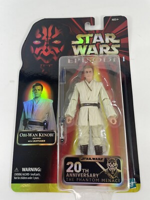 Star Wars Obi-Wan Kenobi Black Series 6'' Phantom Menace 20th Anniversary