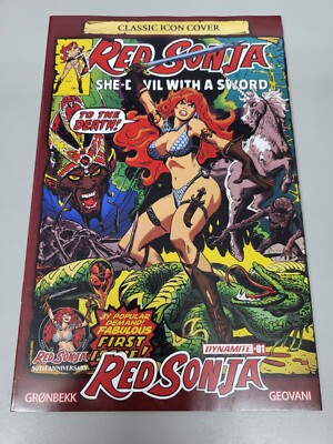 Red Sonja #1 NM- 1:10 Thorne Incentive Variant Cover Dynamite Comics 2023