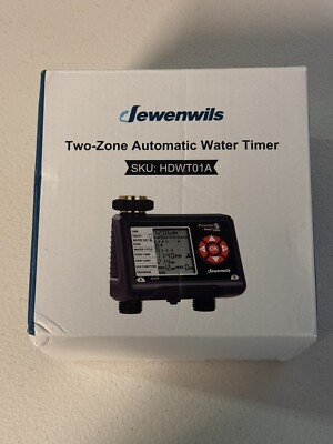 Dewenwils Two-zone Automatic Water Timer Model HDWT01A