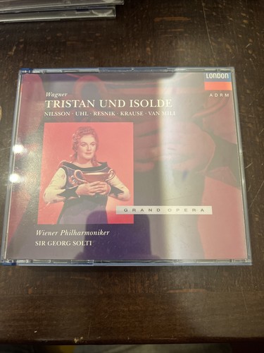 Wagner: Tristan und Isolde (CD, Apr-1992, 4 Discs, Decca