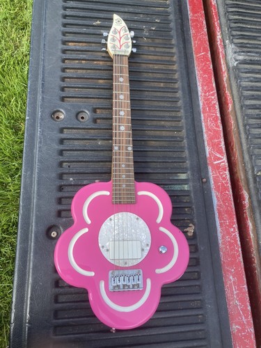 Daisy Rock Pink Flower Electric Guitar