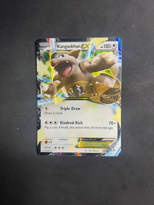 2014 Pokemon Flashfire Holo Ultra Rare 78/106 Kangaskhan Ex NM