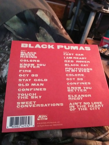 Black Pumas Deluxe Edition by Black Pumas 2-CD, 2020, ATO NEW