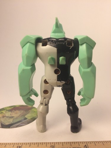 2006 Bandai CN Ben 10 Original Series 4” Figure First Diamondhead V1 w Card