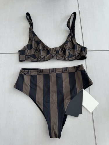 FENDI ビキニ Bikini Technical fabric Brown | Fendi