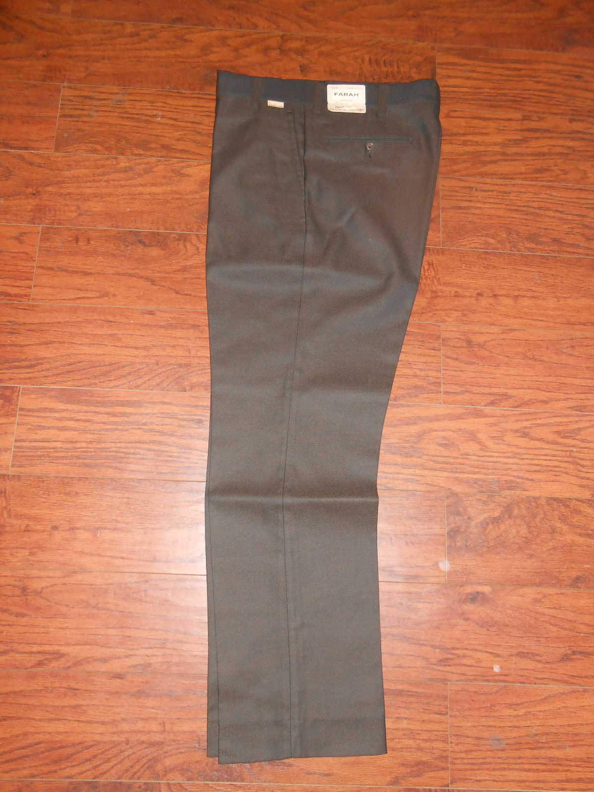 Mens 70s Original Farah Master Ply 2 Perm Press 33x29 Dark Mens 70s Original Farah Master Ply 2 Perm Press 33x29 Dark