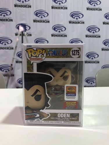 Funko Pop One Piece : ODEN #1275 ToyStop Wondercon Sticker