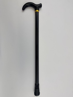 Beaupretty Gehstock verstellbar schwarz Aluminium leicht faltbar ergonomisch