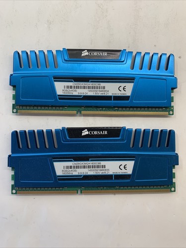 CMZ8GX3M2A1600C9 [DDR3 PC3-12800 4GB 2枚組] 中古メモリ Corsair Vengeance Cmz8gx3m2a1600c9 Corsair Vengeance 16GB (2 X 8GB