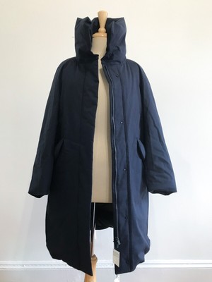 Uniqlo x Jil Sander J+ Women Hybrid Down Coat Navy Oversized Medium NWT
