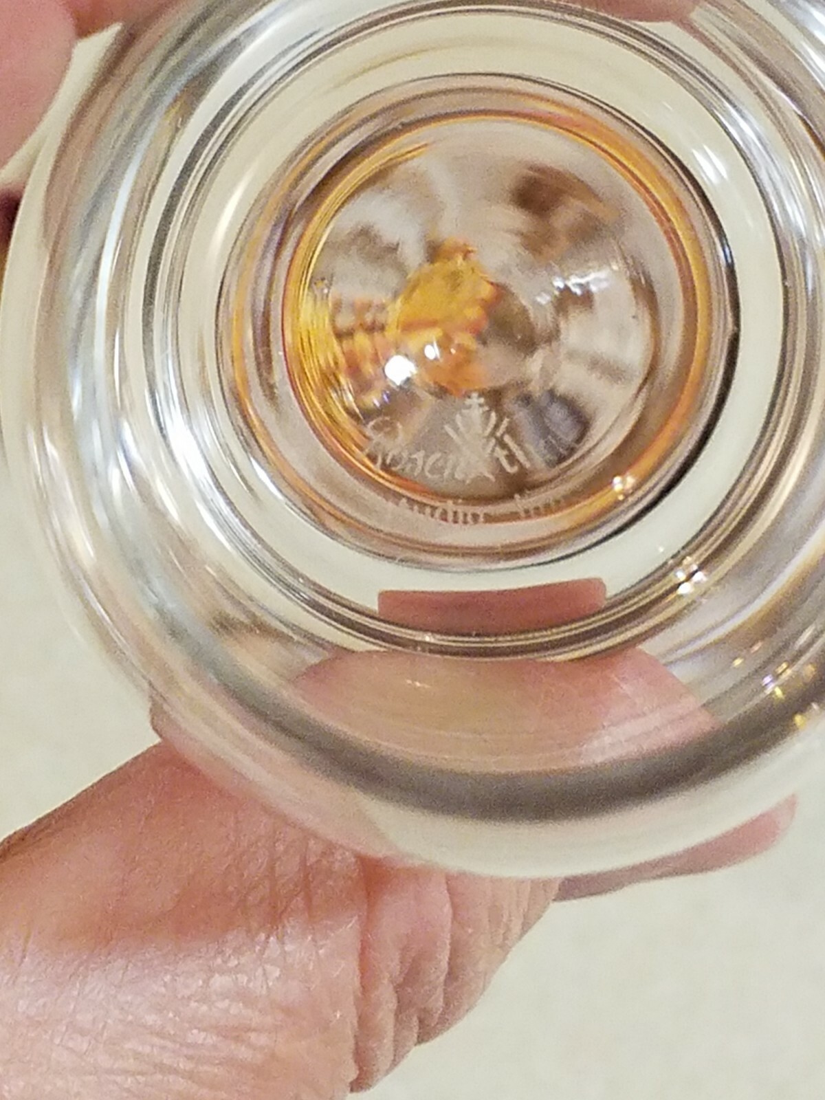 VINTAGE ROSENTHAL SCHNAPS-Ei STUDIO LINE WOBBLE LIQUER CORDIAL EGG SHOT GLASS