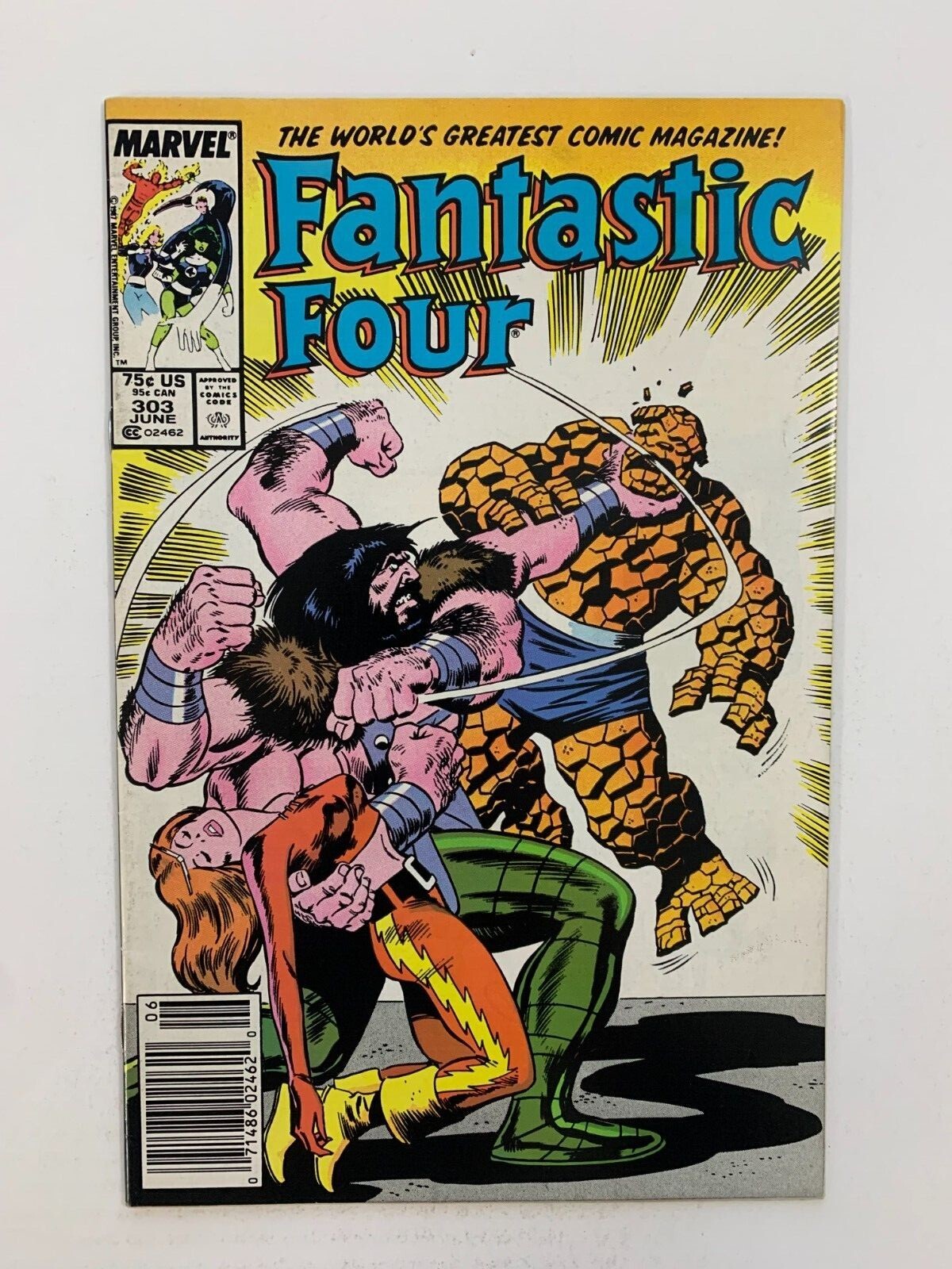 8P channel 4 Vol.1～3 Fantastic Four #303 - Jun 1987 - Vol.1 - Newsstand Edition