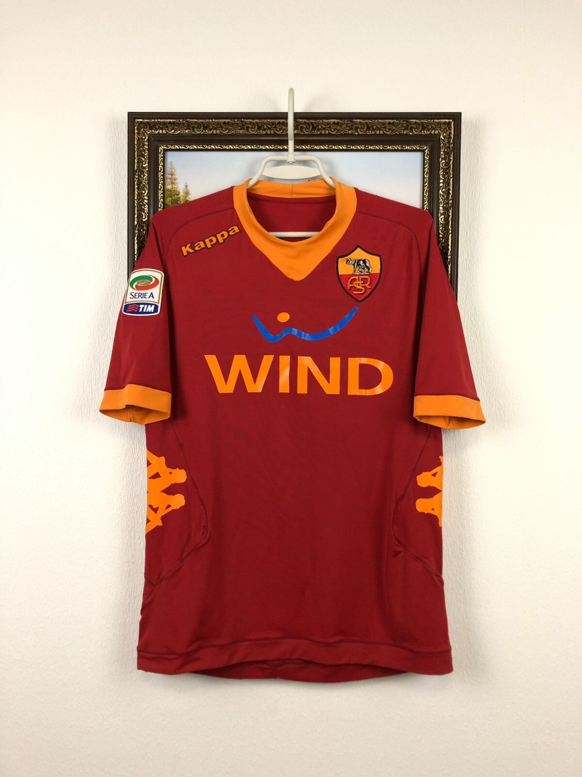 Kappa ローマ 12/13 トッティ 10番 シャツ Kappa ローマ 12/13 トッティ 10番 シャツ 2011-12 Roma Kappa
