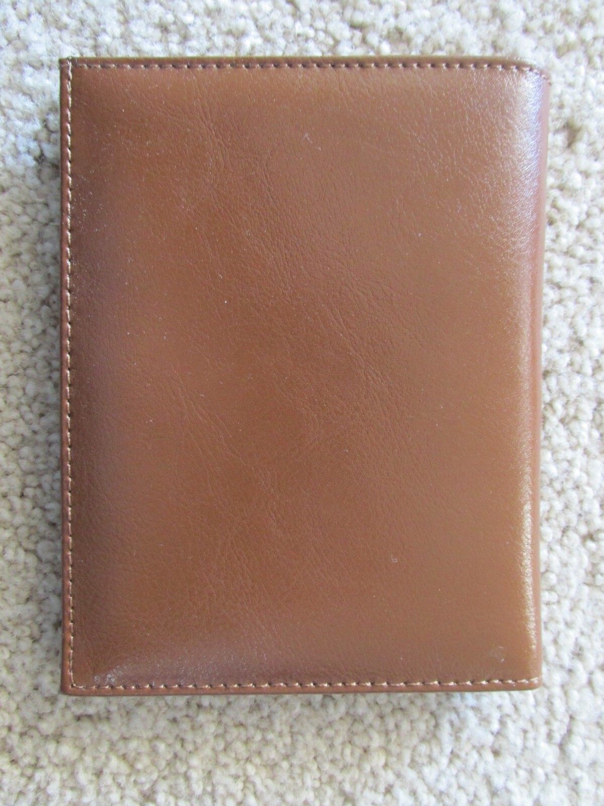 USPS Brown Leather Billfold, Passport Holder   Free Shipping